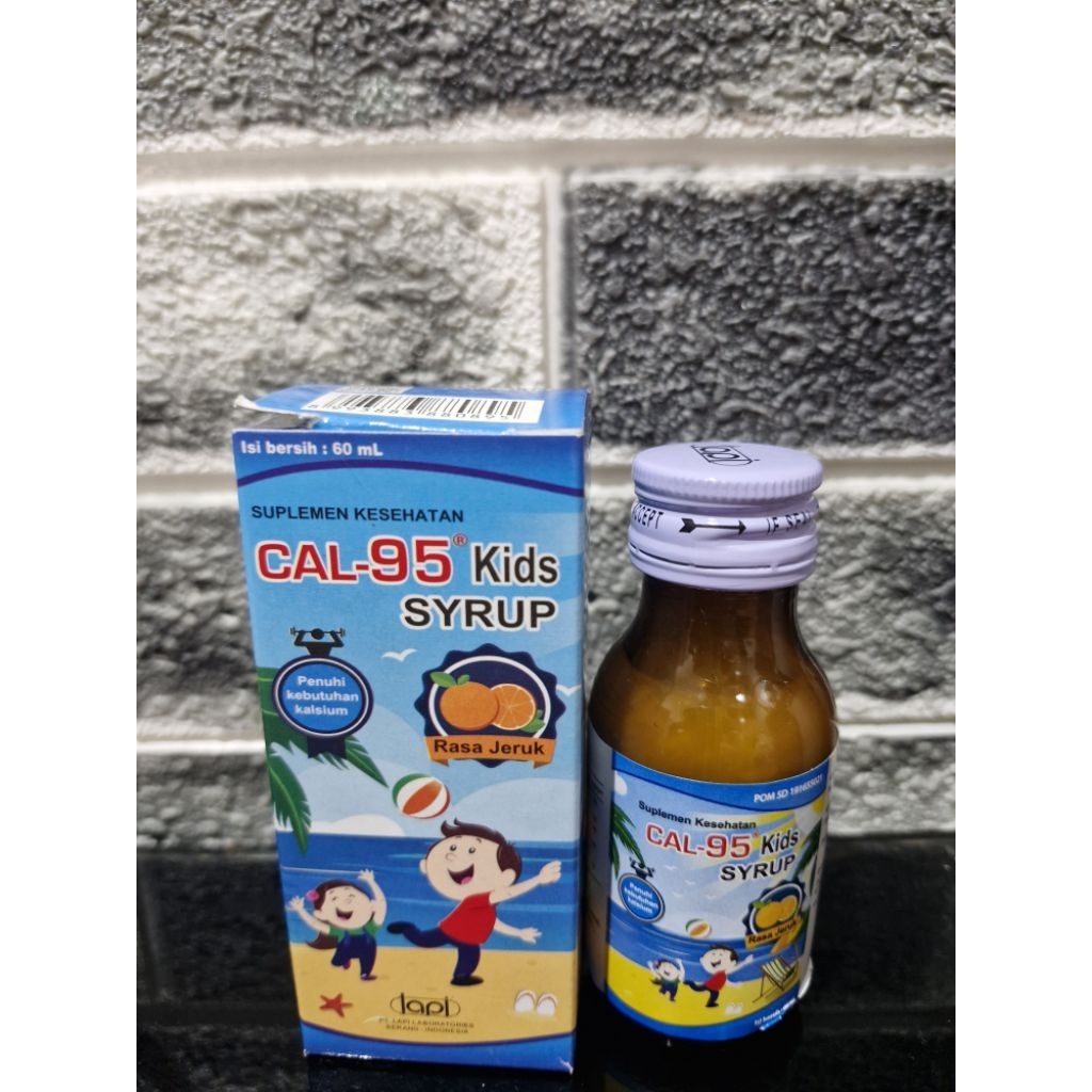 Jual CAL 95 KIDS SYRUP 60 ML | Shopee Indonesia