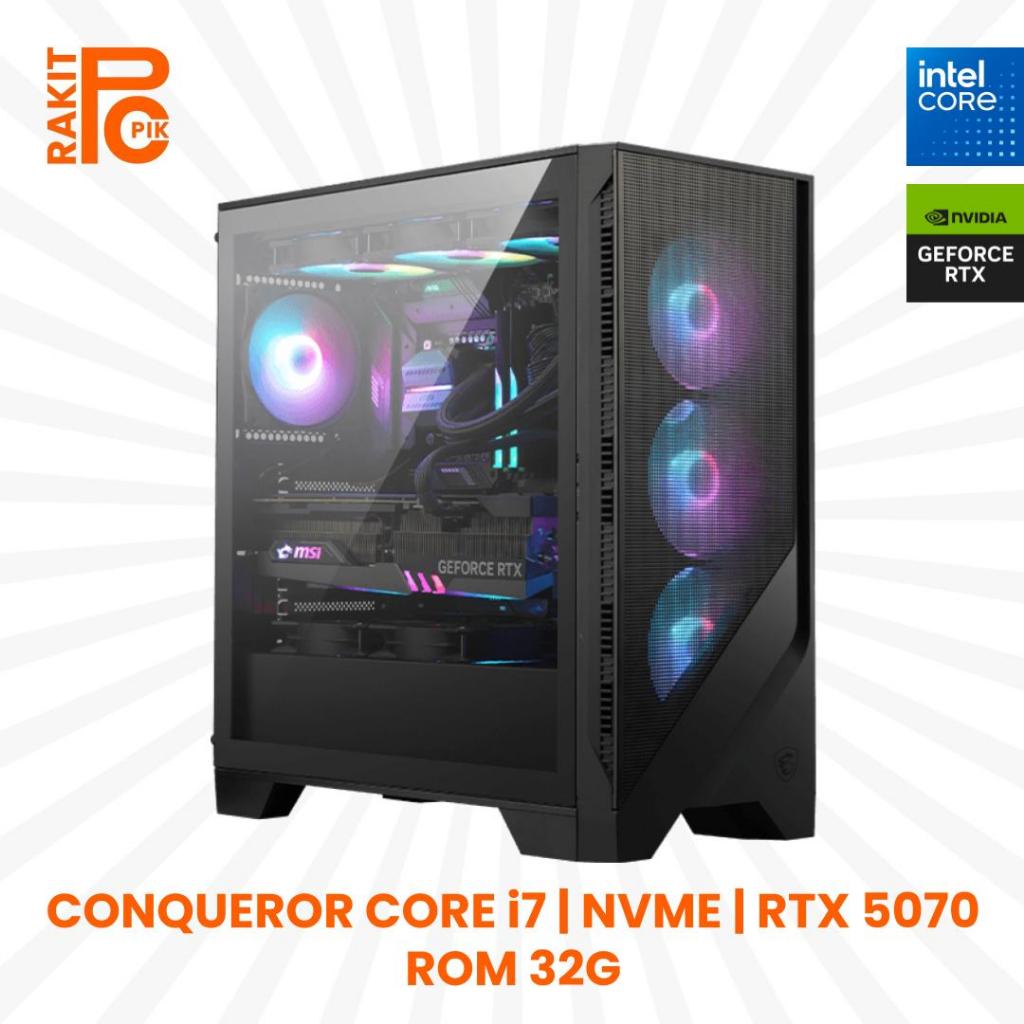 Jual Rakitan PC PIK PC GAMING CONQUEROR CORE i7 | NVME | RTX 5070 ROM ...