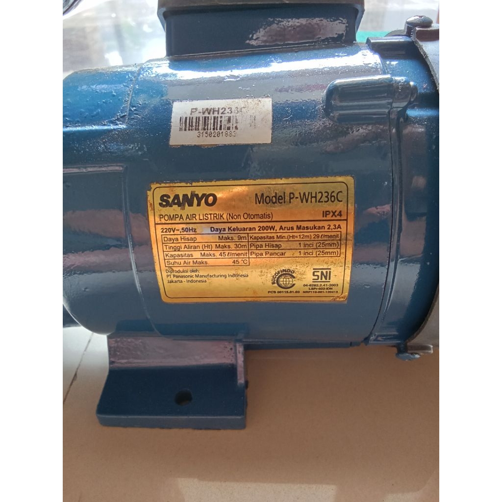 Jual Sanyo pwh 236C | Shopee Indonesia
