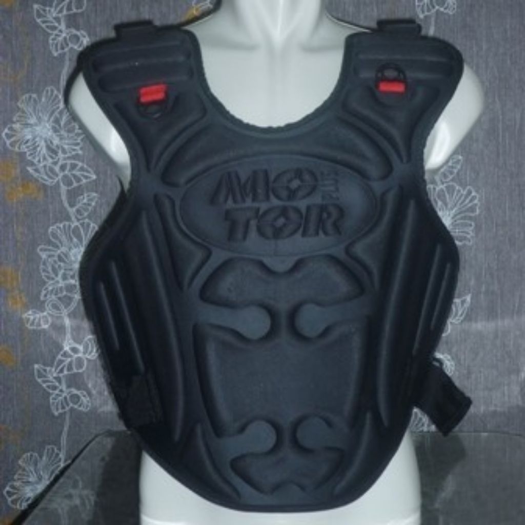 Jual Jaket Rompi Motor Motorplus DOUBLE Pelindung Dada Punggung Rompi ...