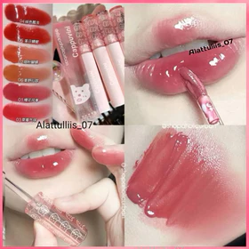 Cappu Vini GLASS Moisturizing LipGloss Korean Lip Gloss Water Lipcream Liptint Lip Balm Mirror