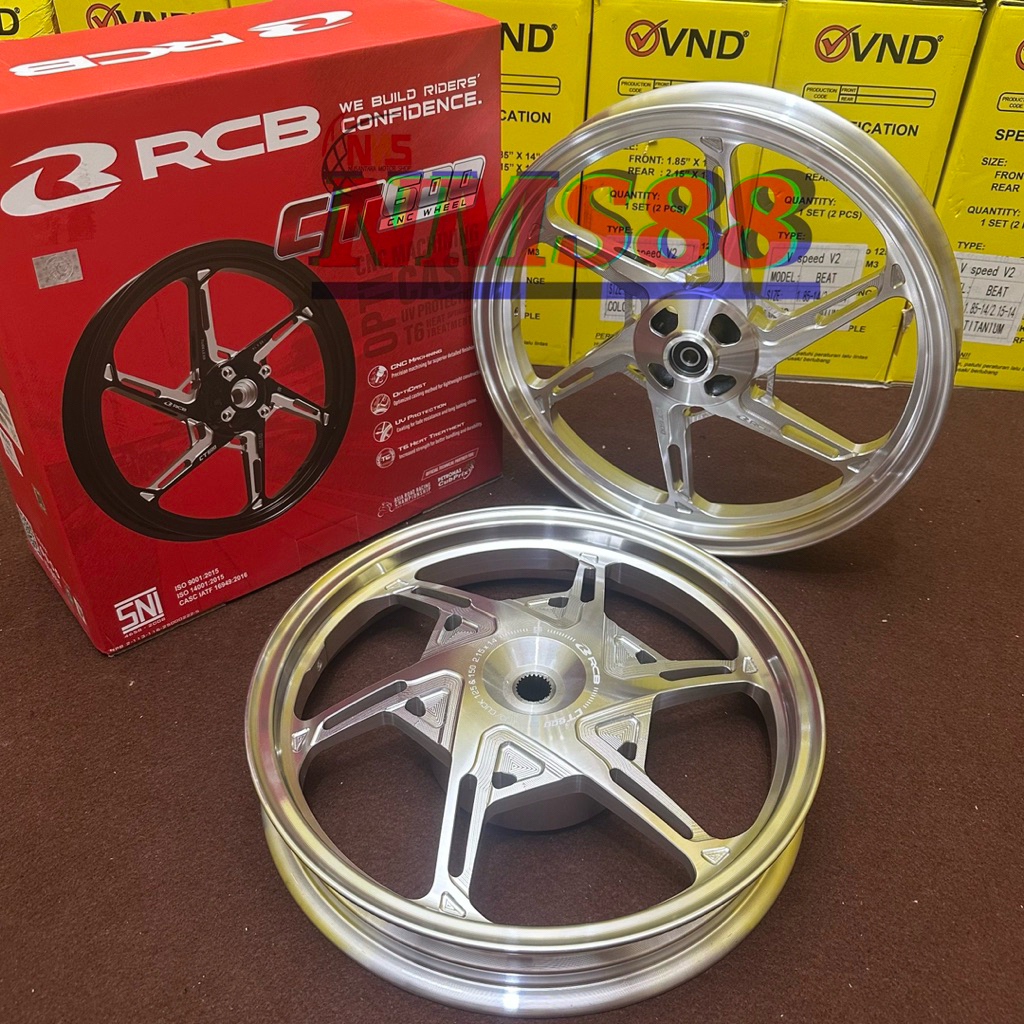 Jual Velg RCB Racing Boy CT 600 CNC Wheel Vario125 Vario150 Vario160 ...