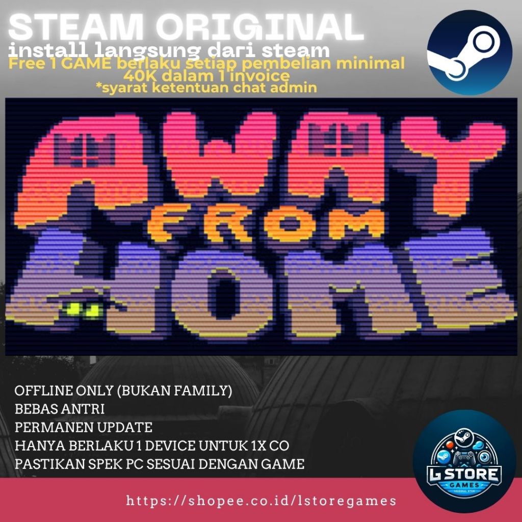 Jual Away From Home Game PC Original Offline Shopee Indonesia