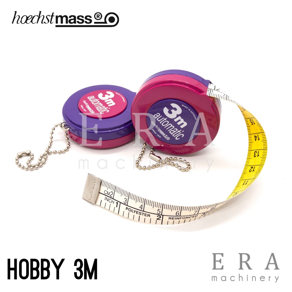 Jual ASLI meteran GERMAN 3M 3 meter HOECHSTMASS meteran roll measure ...