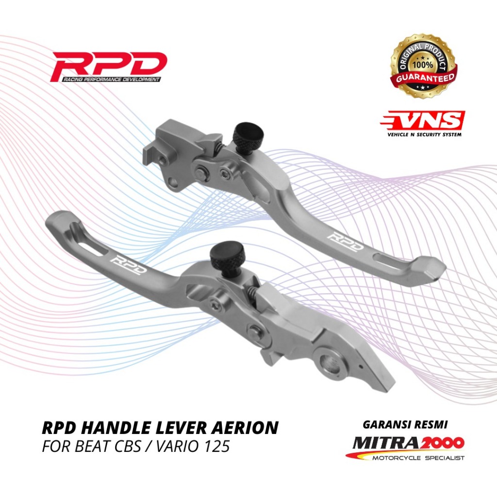 Jual HANDLE REM RPD Handle Lever Aerion For Beat CBS / Vario 125 ...