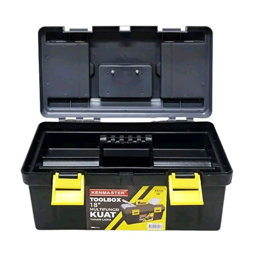 Jual Toolbox Tool box Kenmaster 18 inci 45cm / tempat penyimpan alat ...
