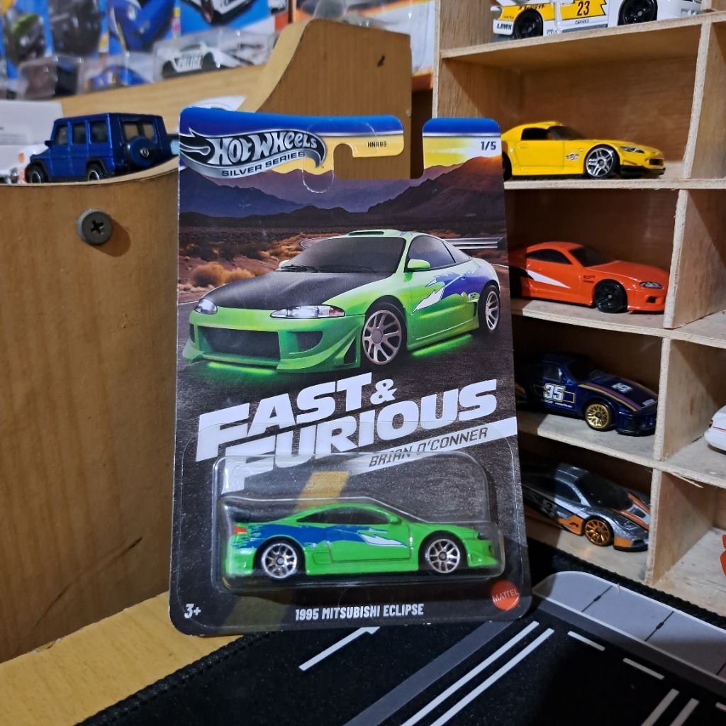 Jual Hot Wheels Fast & Furious Mitsubishi Eclipse 1996 Brian O Conner ...