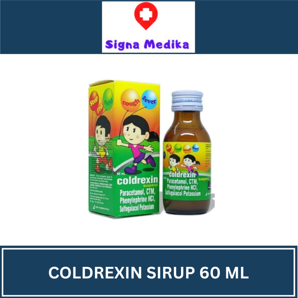 Jual Coldrexin Sirup 60ml - Obat Batuk Pilek Anak | Shopee Indonesia