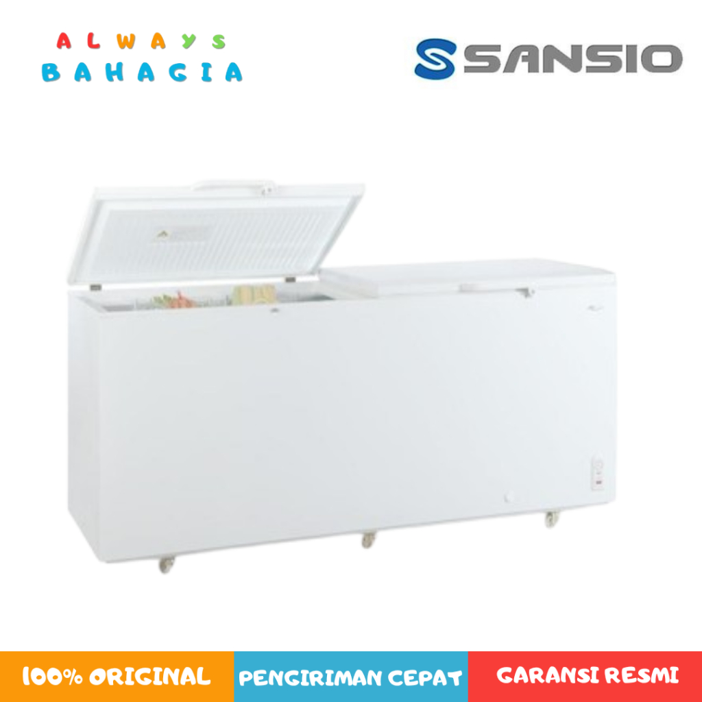 Jual SANSIO SAN-658CF Chest Freezer Kapasitas 658 Liter | Shopee Indonesia
