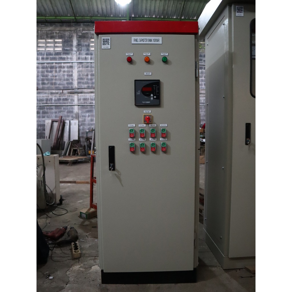 Jual Panel Capacitor Bank 150kVAr 12 Step untuk daya 197kVA | Shopee ...