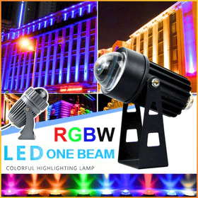 Lampu Sorot LED Taman Gedung Outdoor Anti Air 3W 10W Spotlight Beam Waterproof IP65 RGB