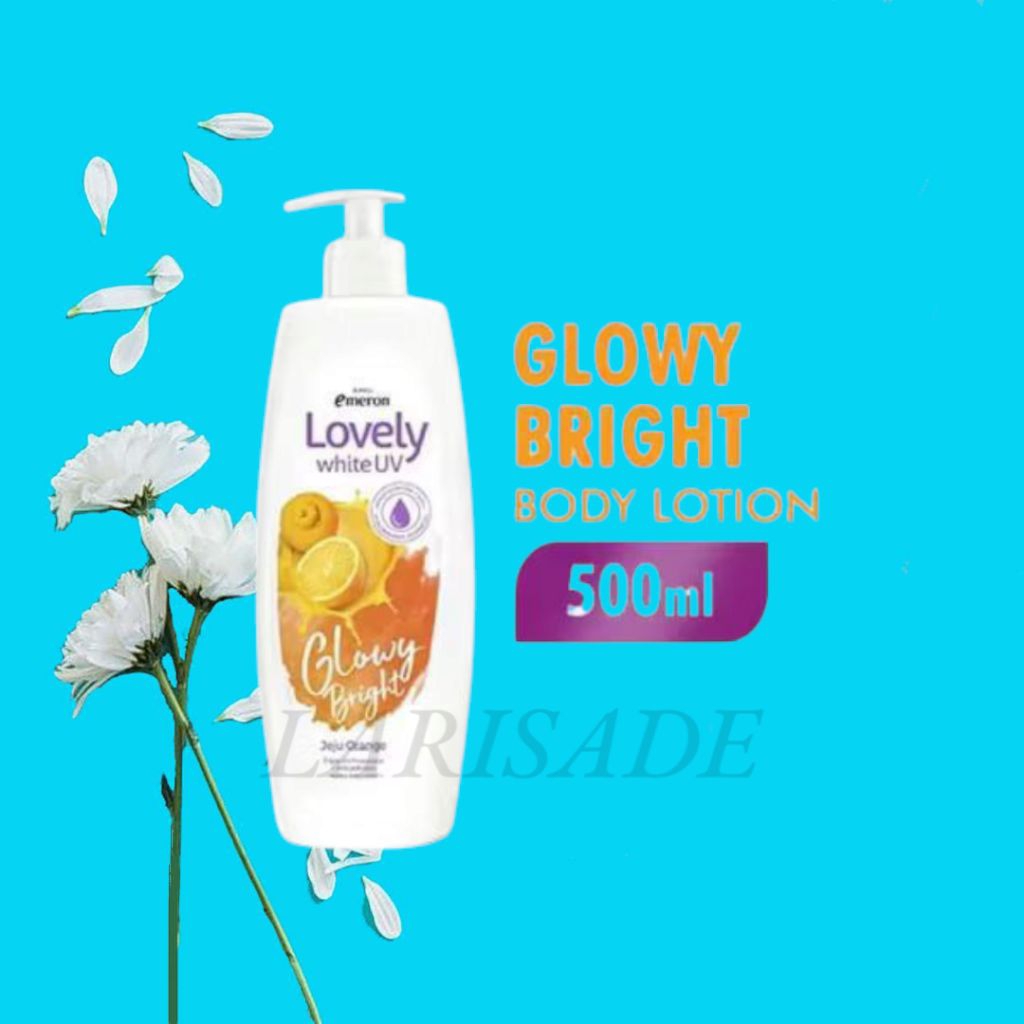 Jual Emeron Lovely Hand & Body Lotion Glow Bright Jeju Orange Botol 500 ...