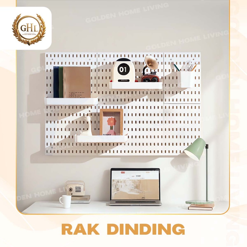 Jual GHL Rak Dinding Serbaguna Papan Organizer Rak Kamar Dekorasi Rak ...