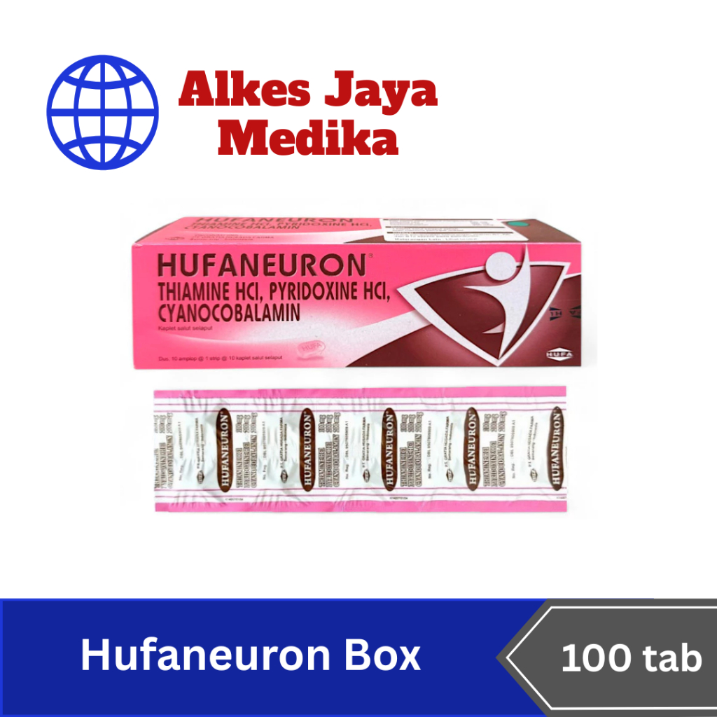 Jual Hufaneuron Box Isi 100 Tablet - Vitamin B Kompleks | Shopee Indonesia