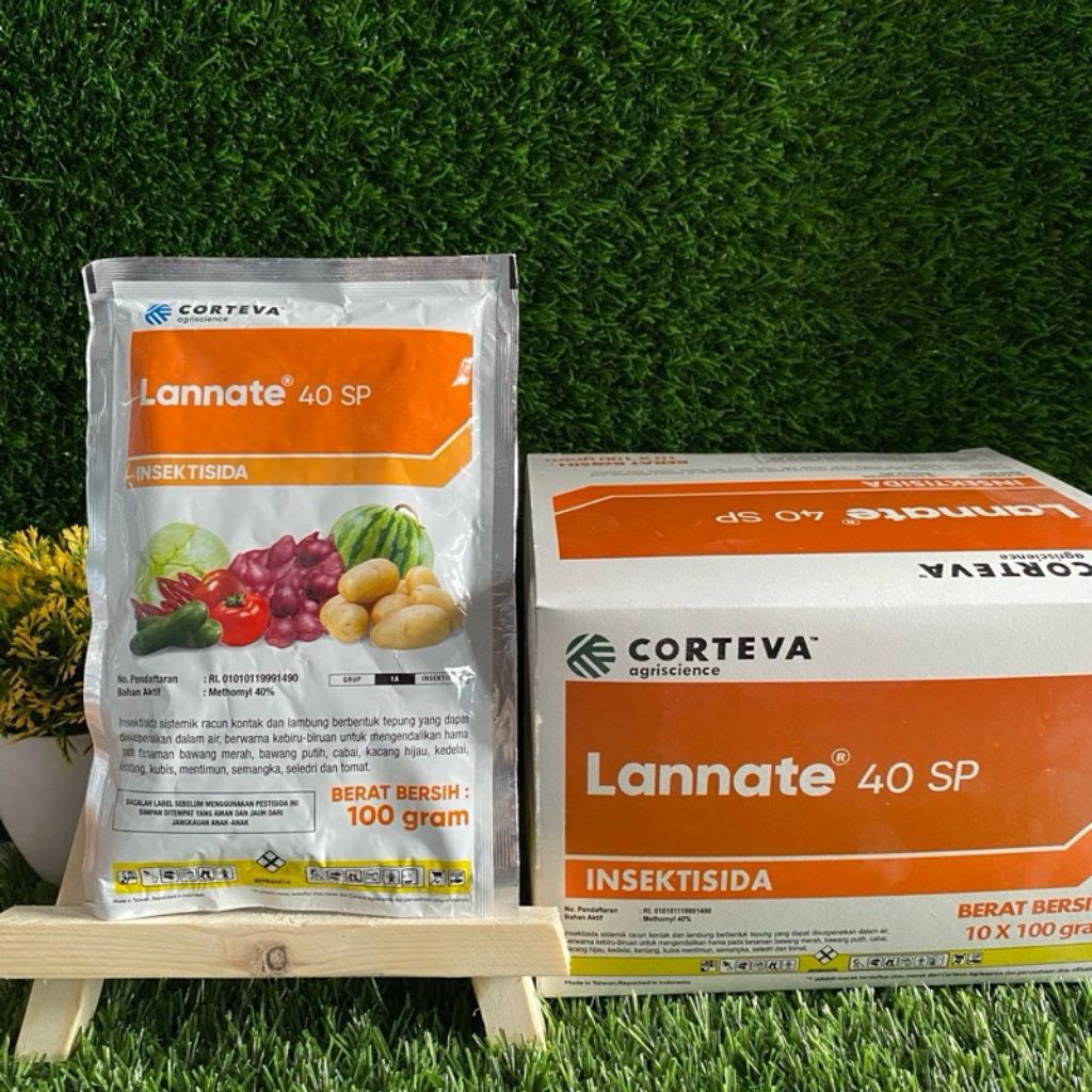Jual Insektisida Lannate 40 WP 100 Gram (Lanet oren) | Shopee Indonesia