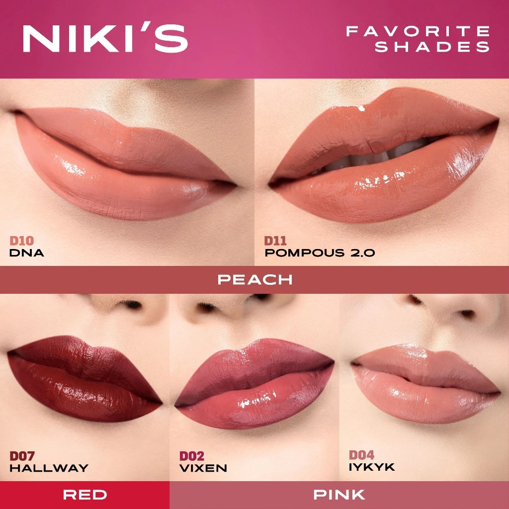 Gambar 5 Lip Glaze Make Over Viral! Bibir Glowy, Plumpy, Tahan Lama – Make Over Powerstay Glazed Lock Lip Pigment