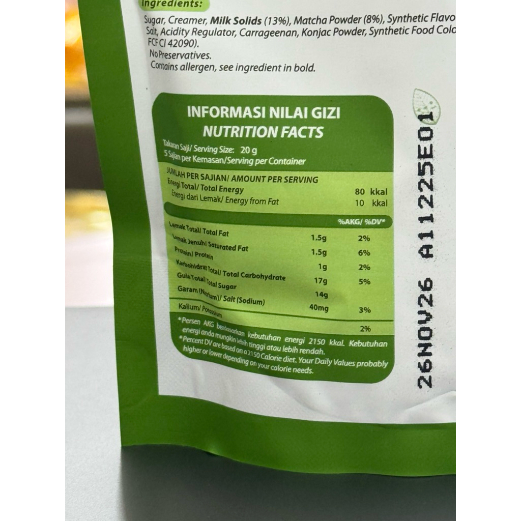 Jual Mom's Recipe silky pudding Matcha / rasa matcha 100gr | Shopee ...