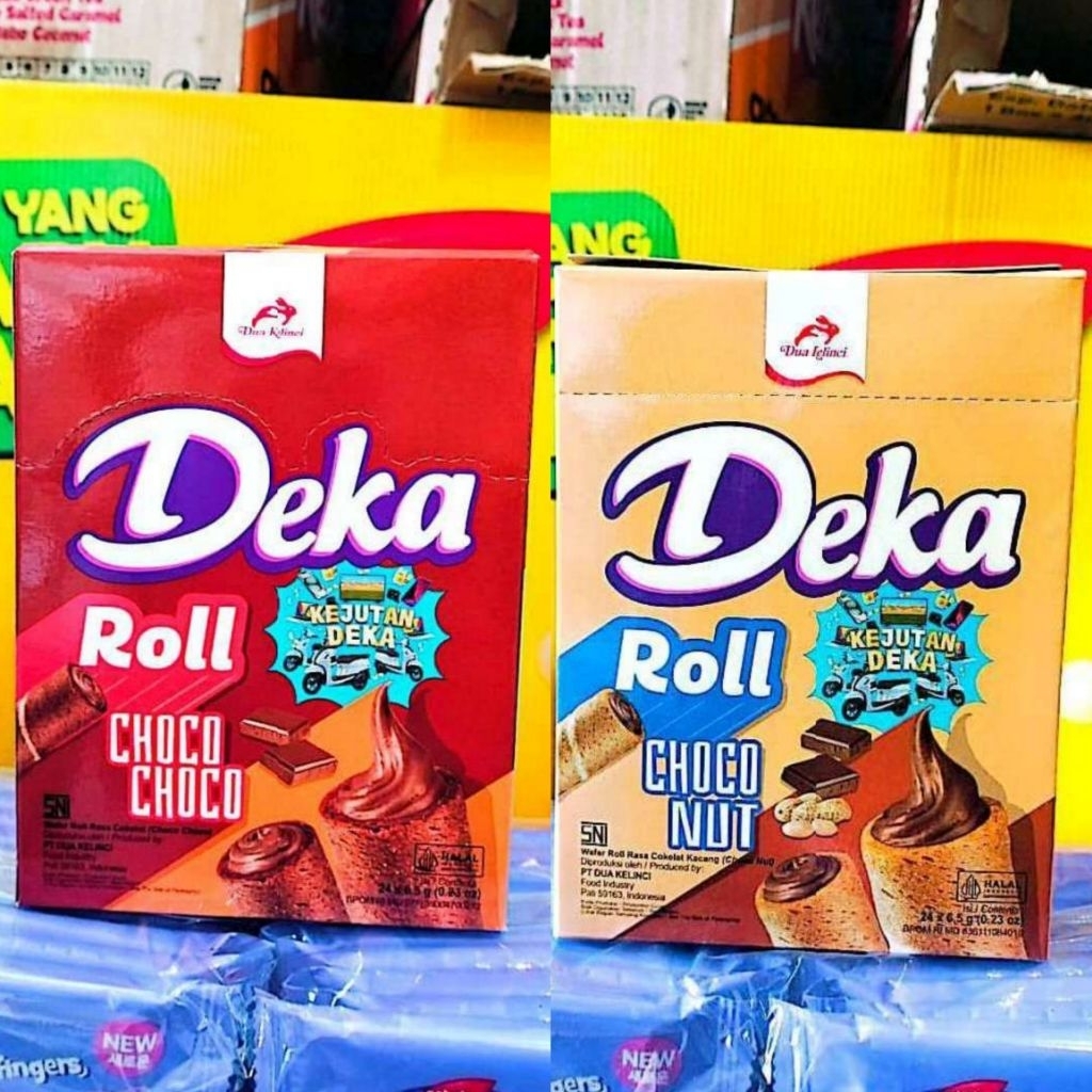 Jual Deka Wafer Roll box isi 24pcs | Shopee Indonesia
