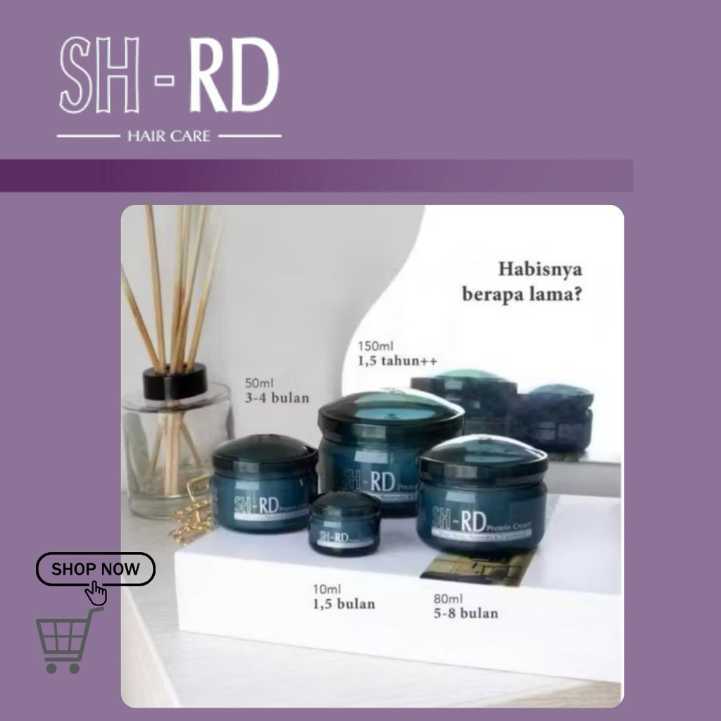 Jual SHRD Protein Cream | Moisturizer & Vitamin Rambut | Hair Care ...