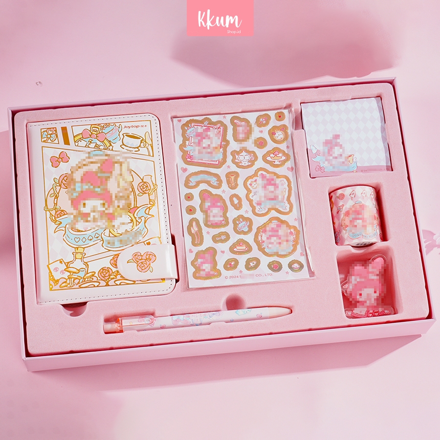 Jual 6 in 1 Stationery Gift Set Journal Diary Book | Shopee Indonesia