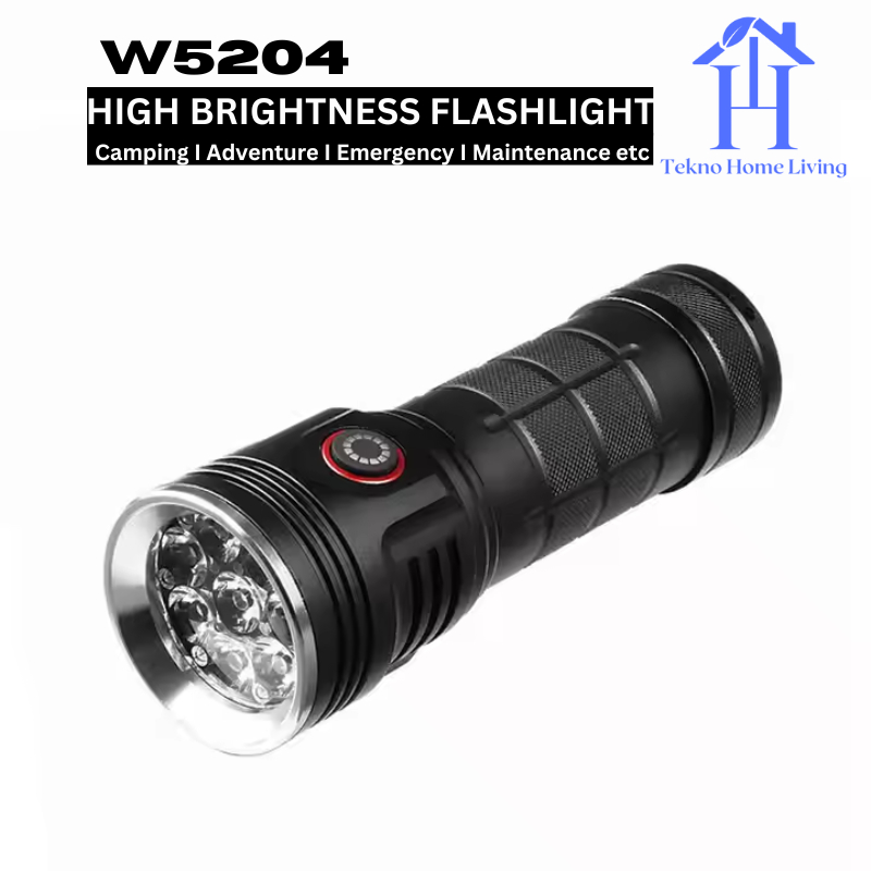 Jual Senter LED Flashlight Rechargeable IP68 Waterproof Super Terang ...