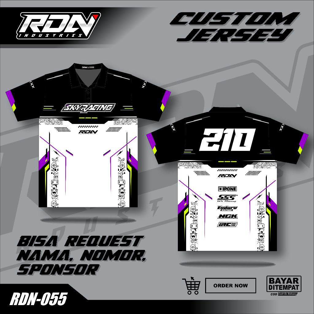 Jual JERSEY RACING Jersey Racing Custom Full Printing Jersey Balap ...