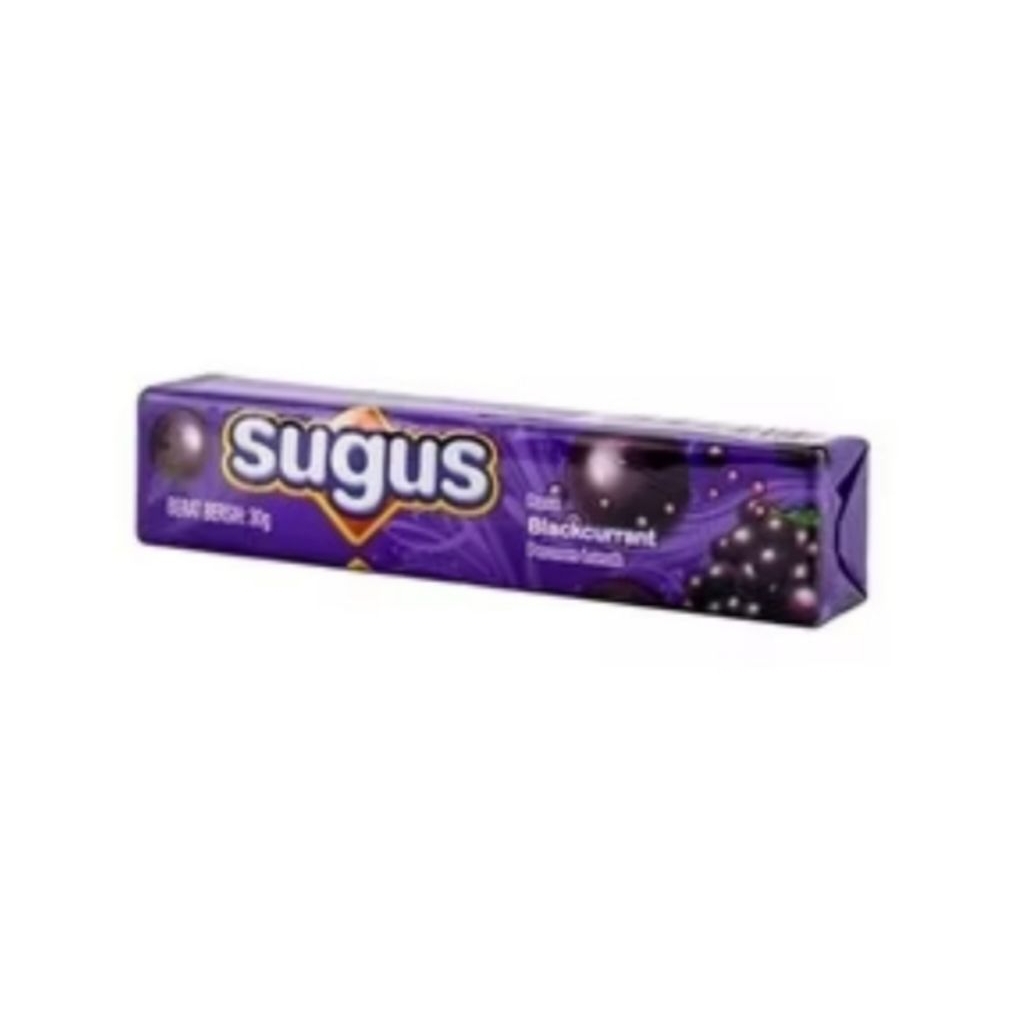 Jual Permen Sugus Rasa Strawberry, Jeruk dan Blackcurrant berat 30 gram ...