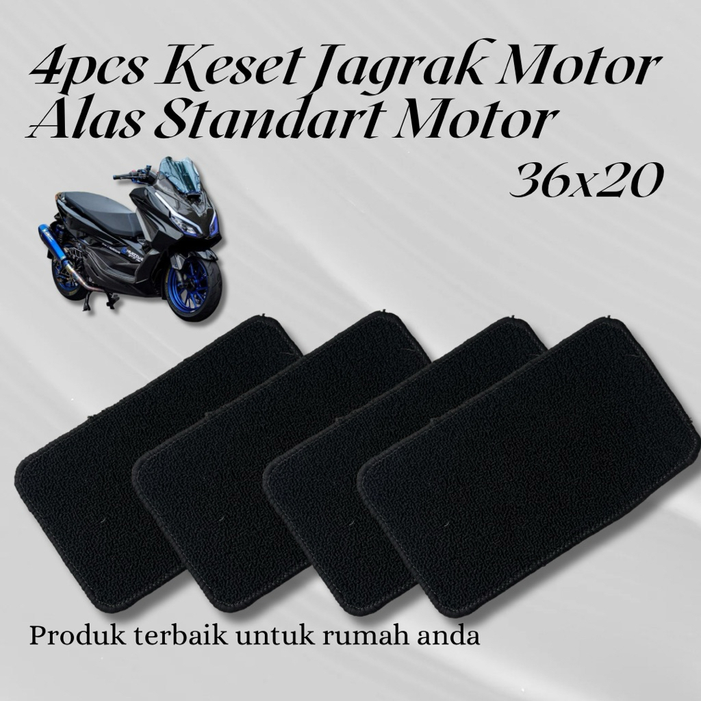4pcs Keset Jagrak Motor Alas Standart Motor