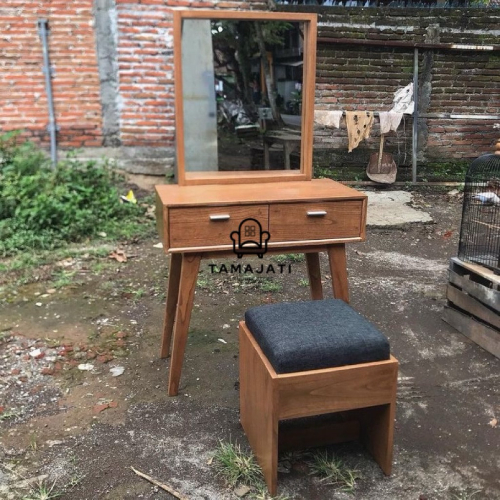 Jual meja rias minimalis meja,meja rias custom,cermin | Shopee Indonesia