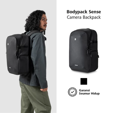 Bodypack Sense Camera Backpack ransel kamera tahan air untuk travel