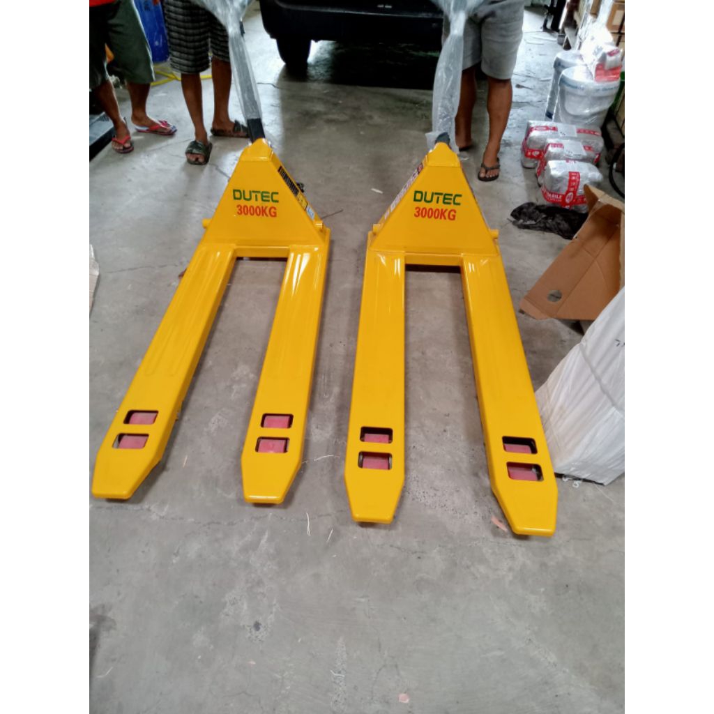 Jual Hand Pallet 2Ton dan 3Ton 1200*550 1200*685 Roda PU Roda Nylon ...