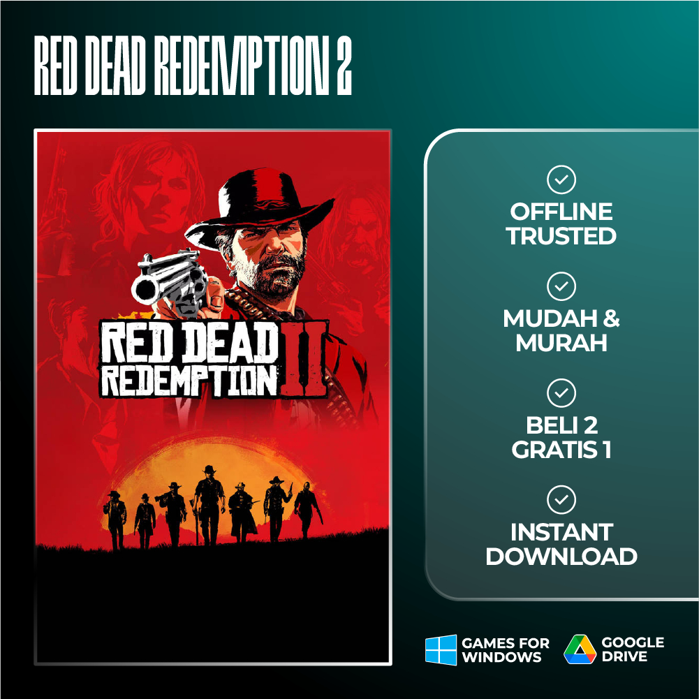 Jual Red Dead Redemption 2 - Game for PC - Download and Play | Shopee ...