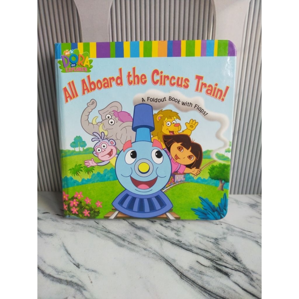 Jual Buku Anak Import Dora the Explorer - All Aboard the Circus Train ...