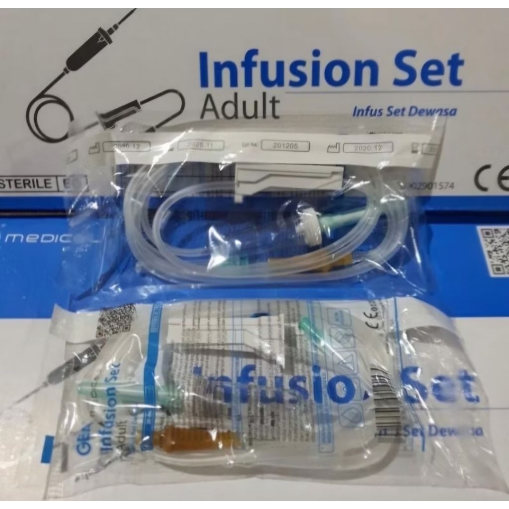 Jual Infuset Dewasa Gea Infus Set Infusion Set Gea Adult | Shopee Indonesia