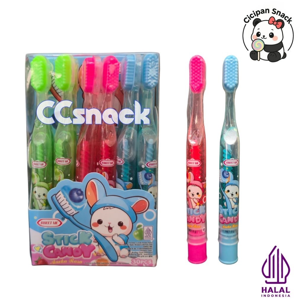 Jual SWEET ME TOOTHPASTE STICK CANDY BOX ISI 30 | Shopee Indonesia