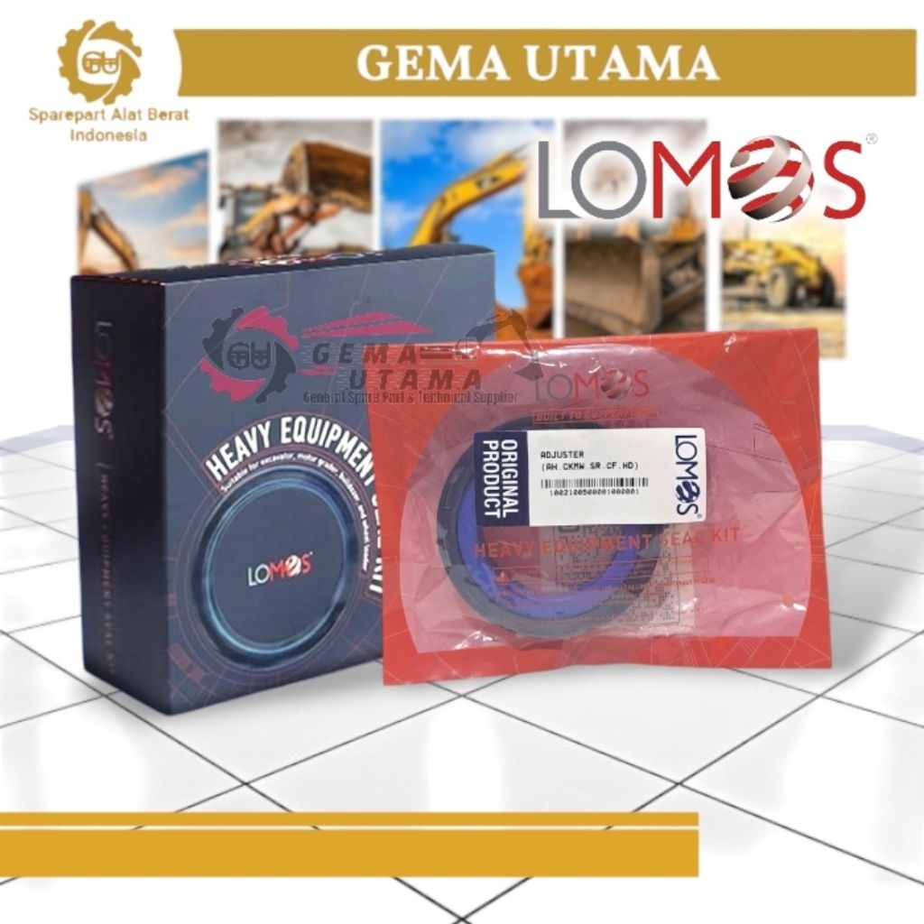 Jual LOMOS - Seal Kit Adjuster R220-9 / seal kit Idler Cushion Hyundai ...