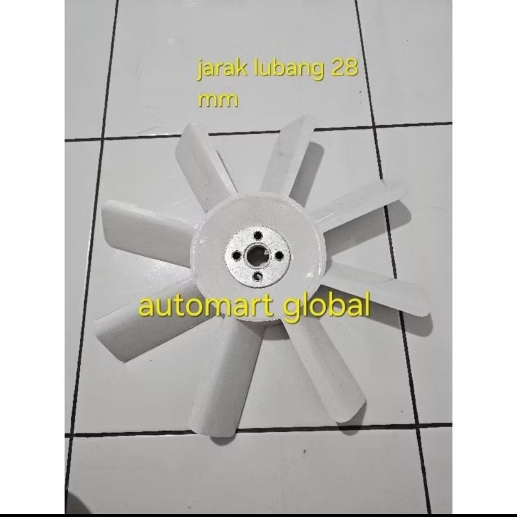 Jual kipas radiator Toyota hardtop 2f 8 daun 42cm | Shopee Indonesia