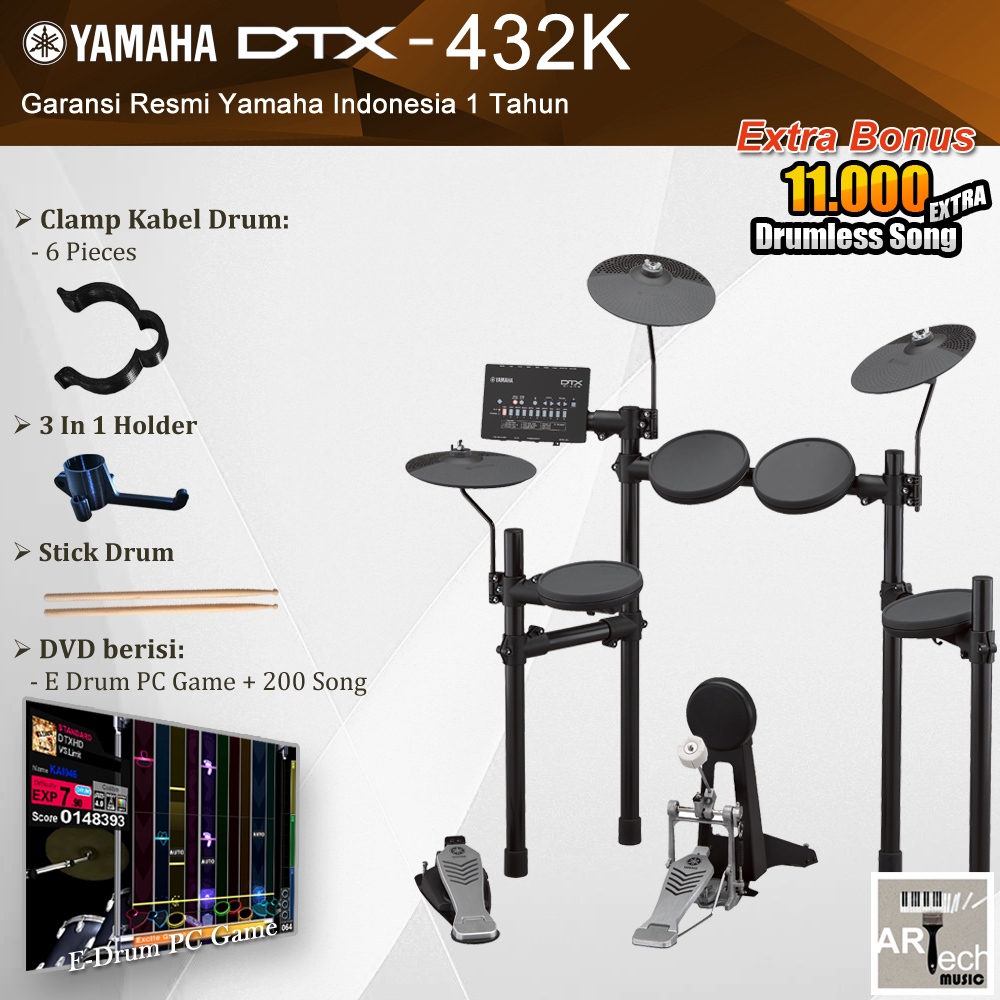 Yamaha DTX432K DTX-432K DTX 432K Drum Elektrik