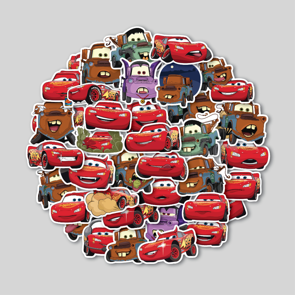 Jual STICKER PACK DISNEY CARS | STICKER TUMBLR | STIKER LAPTOP KOPER ...