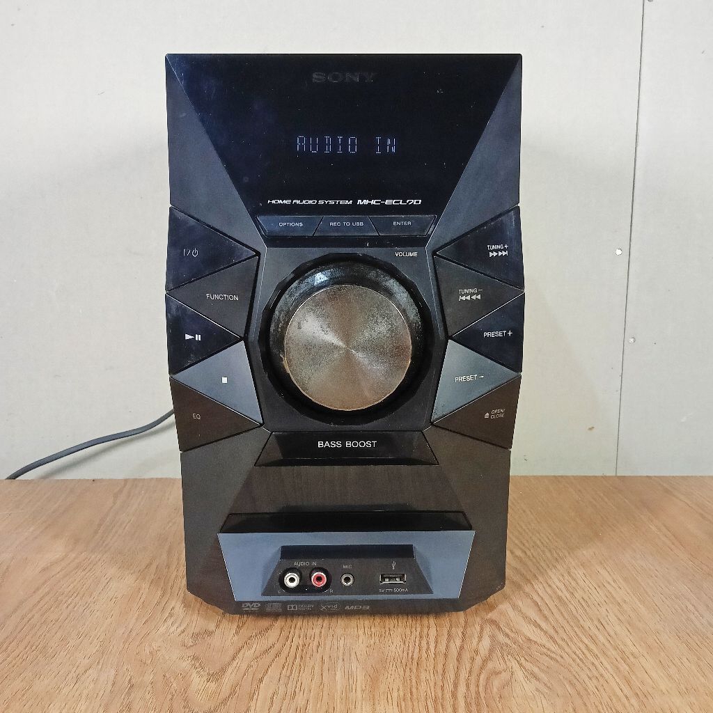 Jual Head micro compo Sony MHC-ECL7D 470watt bekas normal | Shopee ...