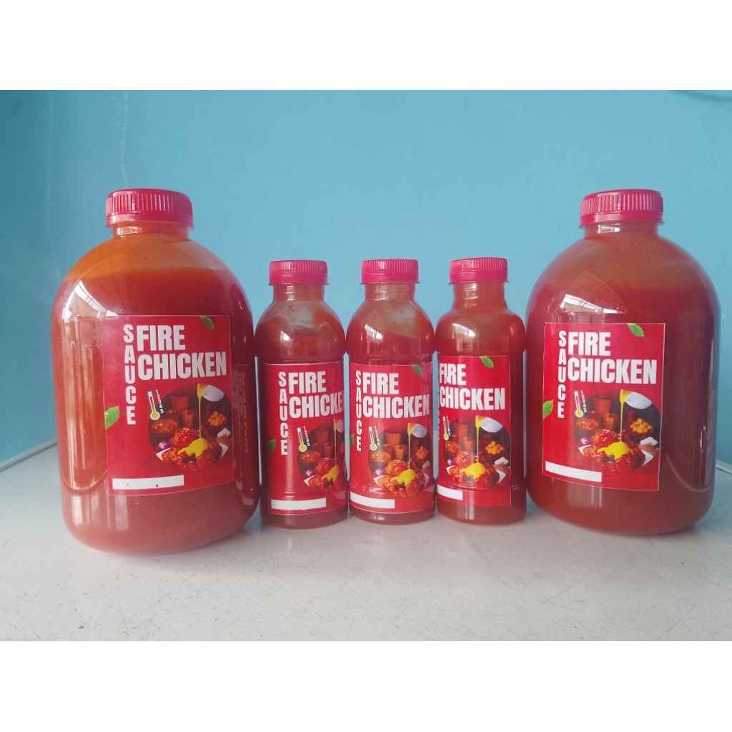 Jual Sauce Fire Chicken 1KG Ala Richeese Lev 4 | Shopee Indonesia
