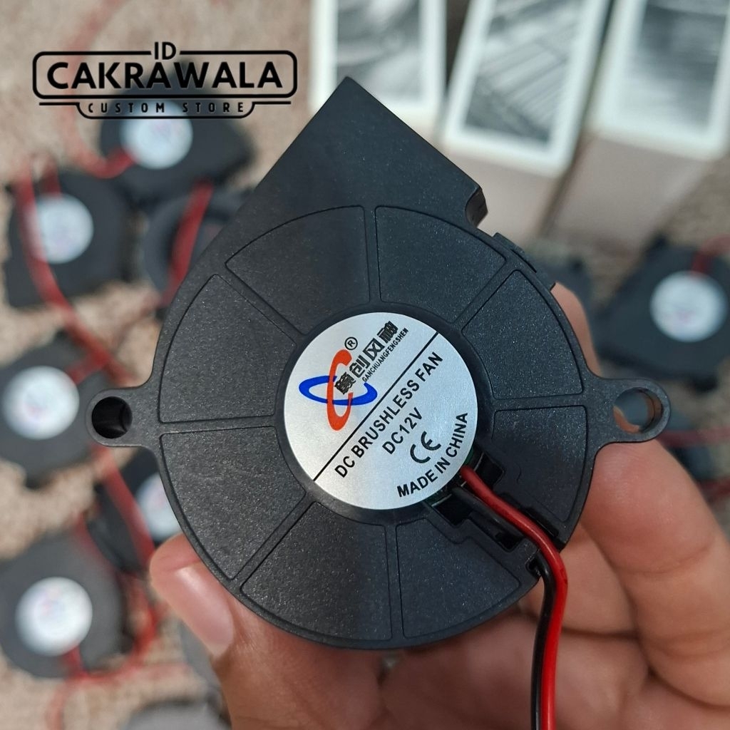Jual Kipas Blower DC 12V - Mini Fan Pendingin Projie LED / BILED Motor ...