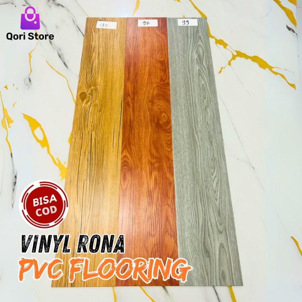 Jual Qori Store - Vinyl Rona Pvc Flooring / Vinil Lantai Rona 1 Box isi ...