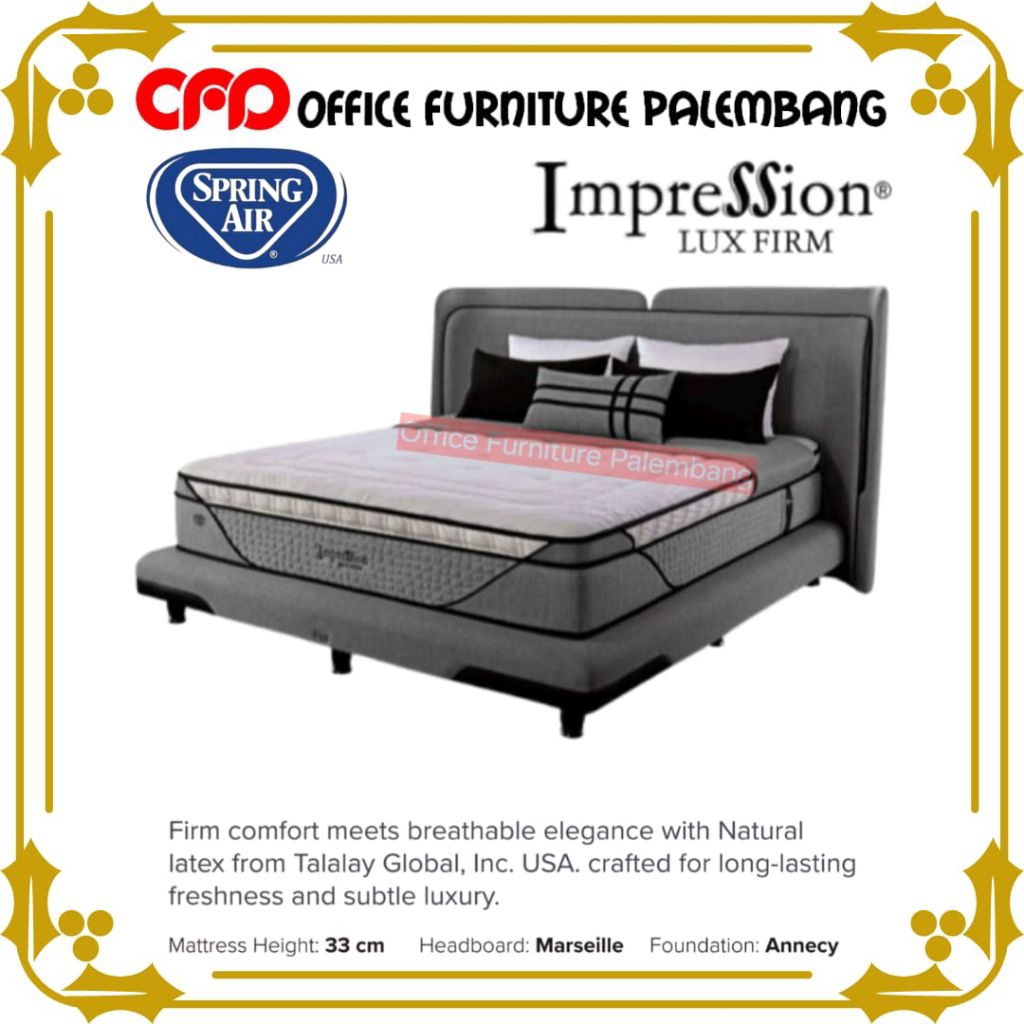 Jual spring bed spring air usa IMPRESSION LUX FIRM matras kasur ...