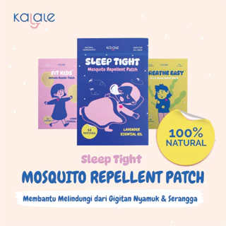Kalale Mosquito Repellent Patch Stiker 100% Natural Anti Nyamuk & Serangga Anak Bayi Nyenyak