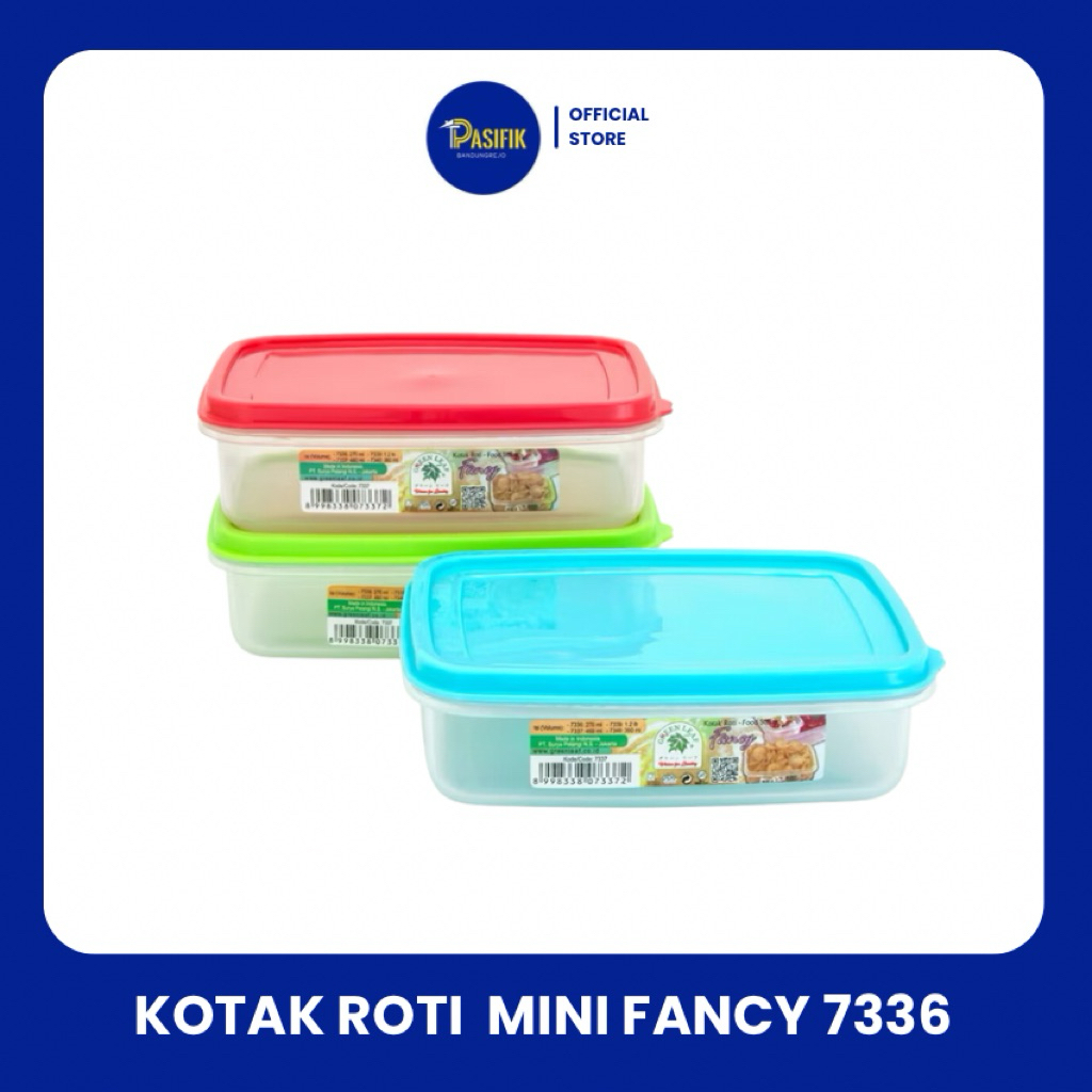 Jual KOTAK ROTI MINI FANCY GREEN LIFE 7336 | Shopee Indonesia