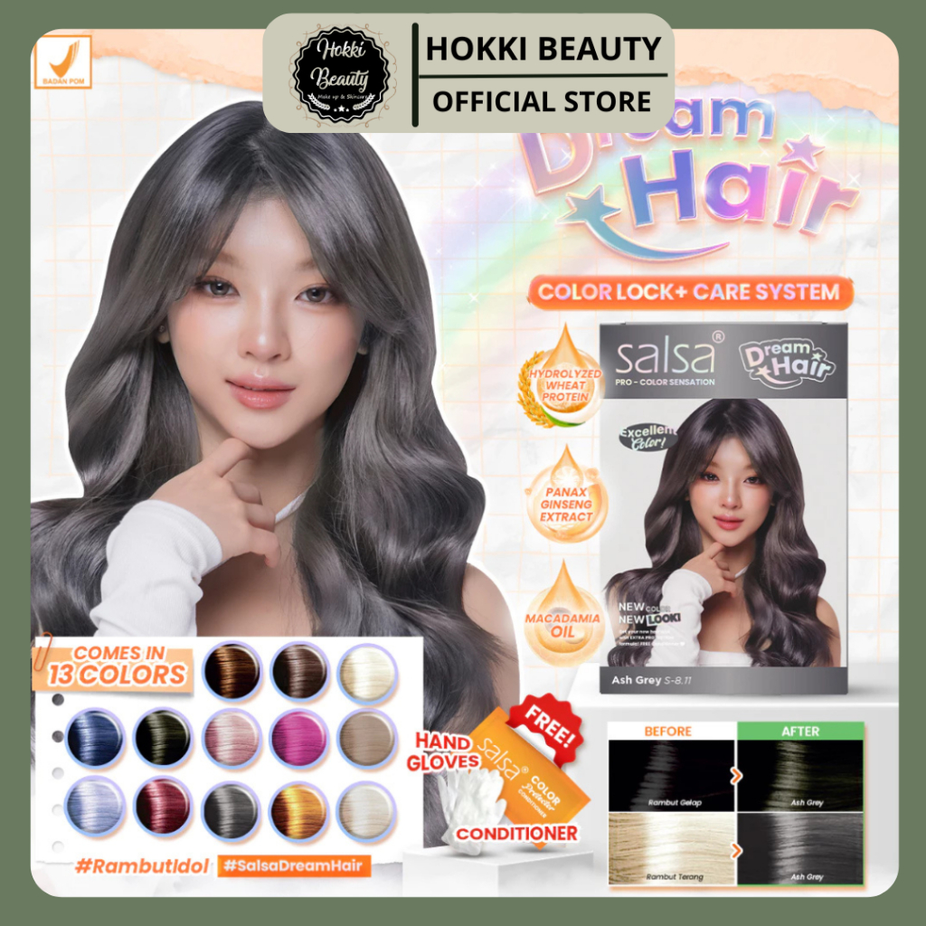 Jual SALSA (BUY 1 GET 1 FREE) Dream Hair Color - Cat Rambut Permanen ...