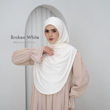 Blissme Shireen Bergo Instan Syar'I Hijab Kaos Rayon Premium