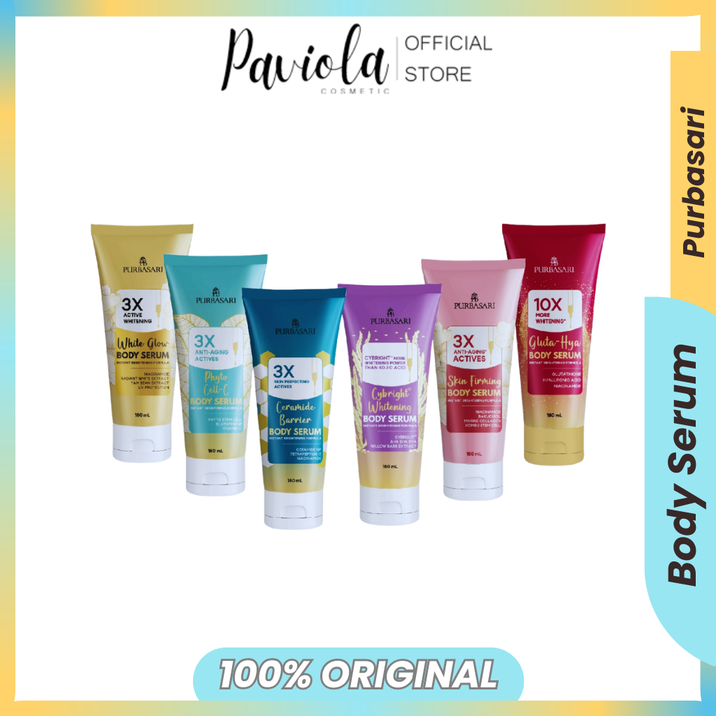 Jual Purbasari Body Serum 180ml | Body Lotion Viral - Paviola | Shopee ...