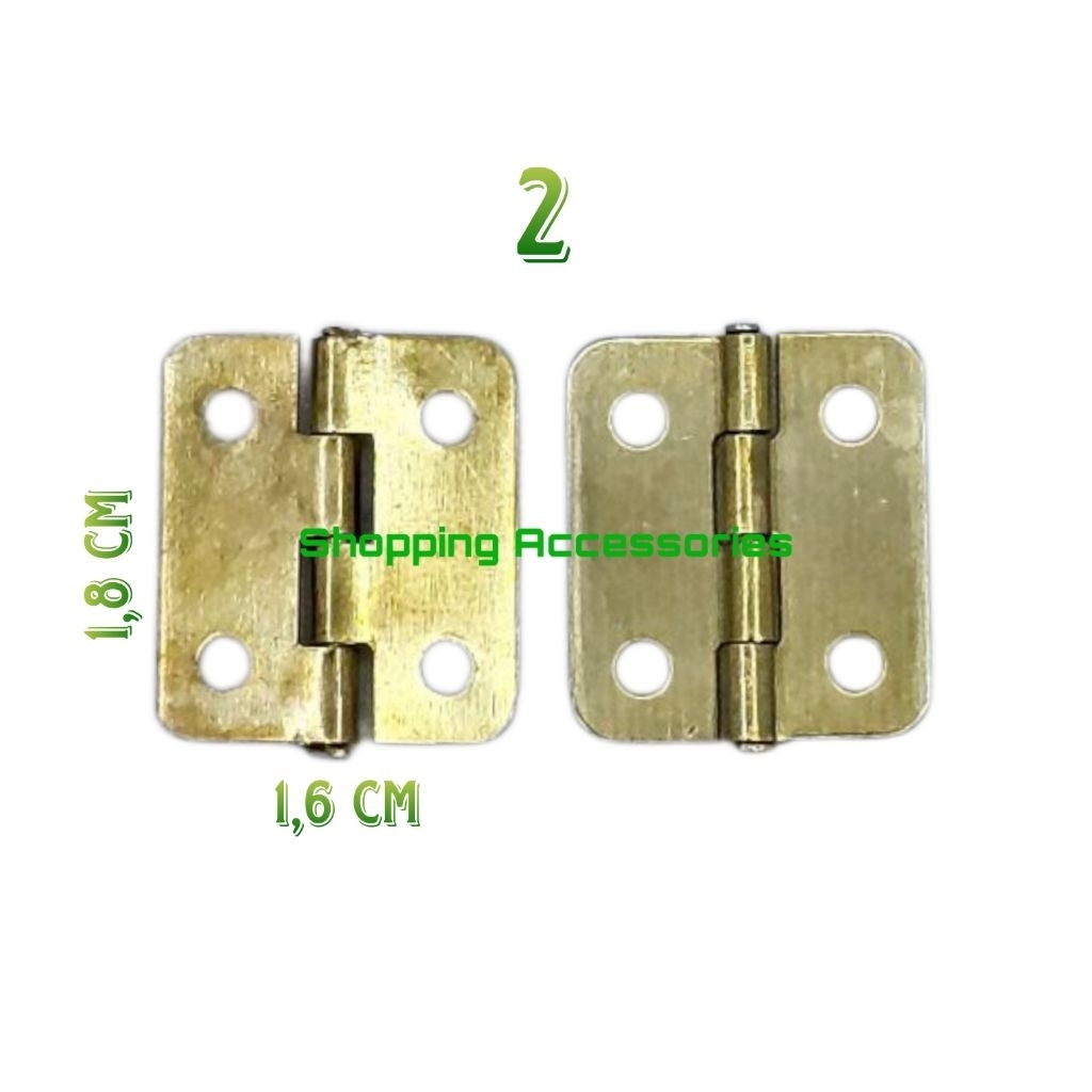 Jual Engsel kupu super mini Engsel kupu untuk kotak box Engsel kecil ...